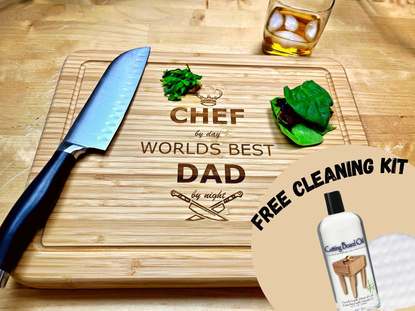 Engraved Cutting Board, Custom Bamboo Board, 18x13" Dimensions, Recipe Cutting Board, Bamboo Cutting Board Large, Bamboo Serving Tray