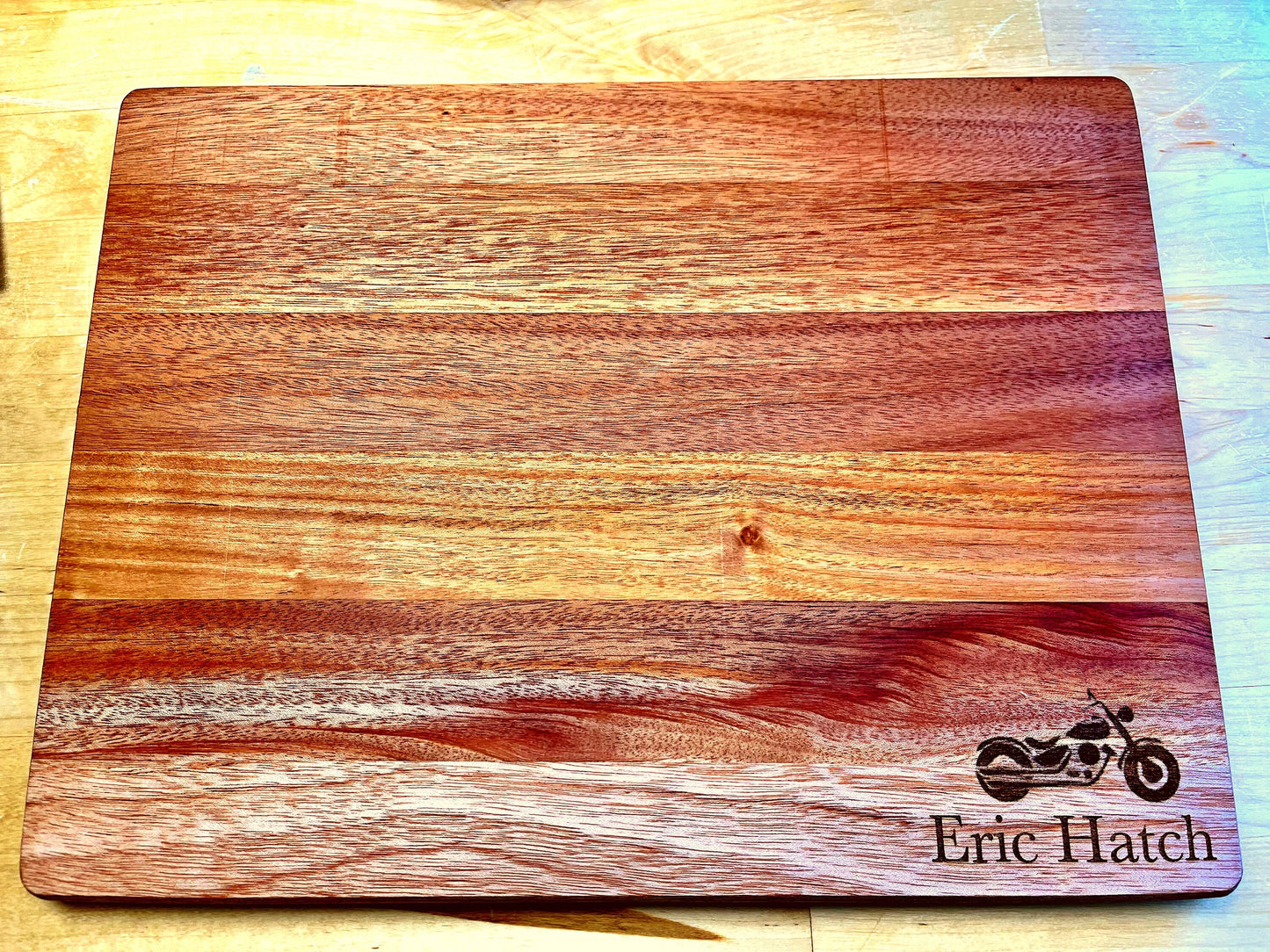 Engraved Cutting Board, Custom Bamboo Board, 18x13" Dimensions, Recipe Cutting Board, Bamboo Cutting Board Large, Bamboo Serving Tray