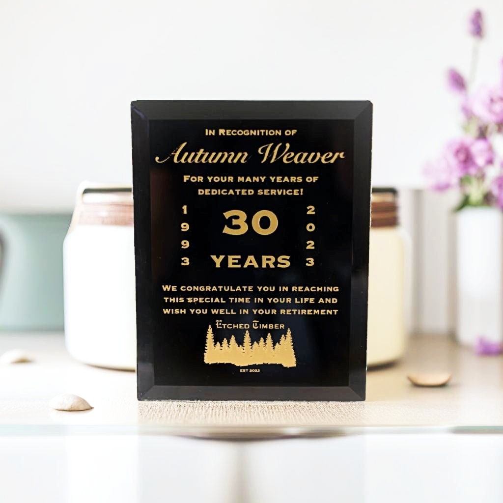 Elegant Marble Award Plaque, Custom Plaque, Award Trophy, Corporate Award, Trophy Plaque, Oscar Award, MVP Award, Livestock Award, 9x12 7x9
