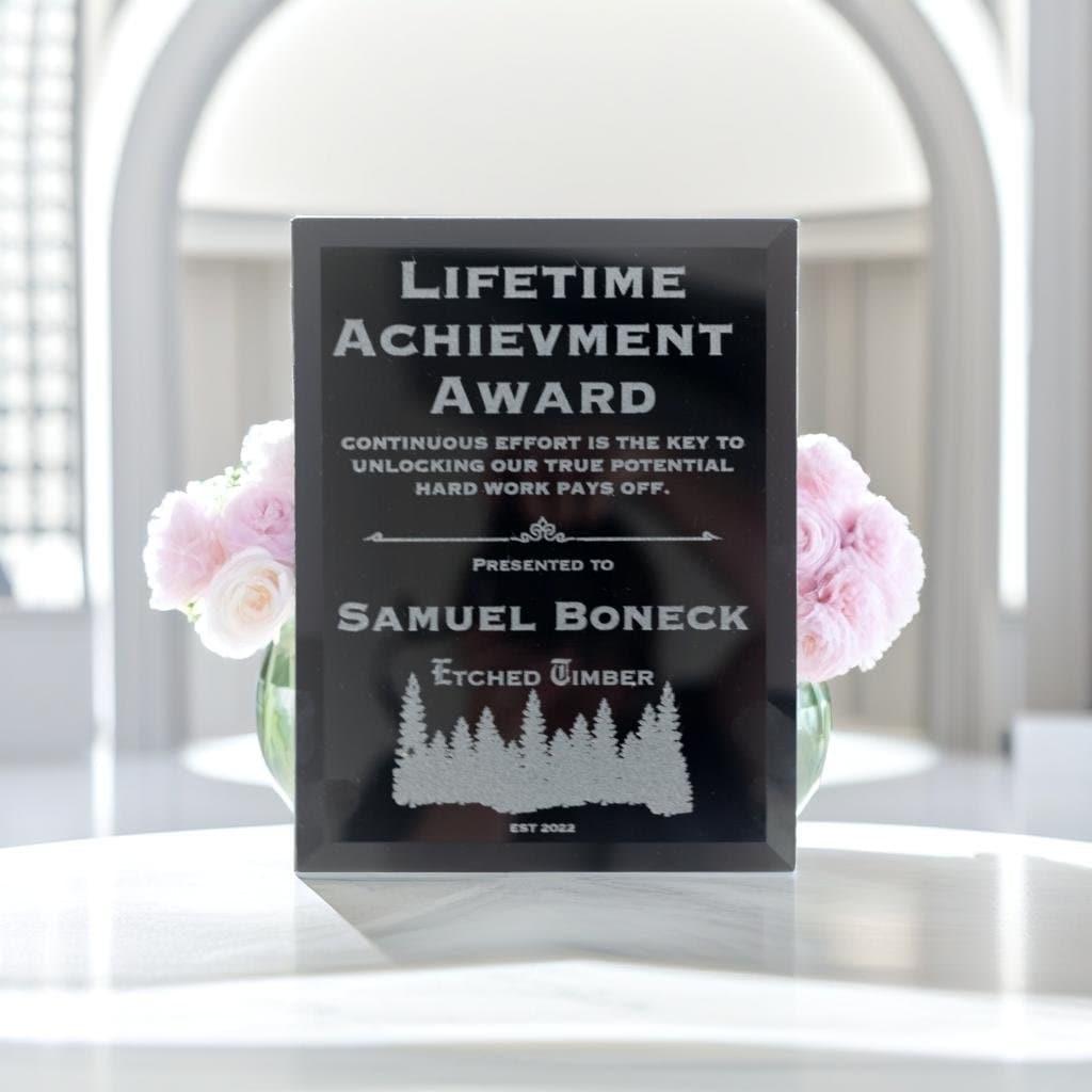 Cherry Award Plaque,Award Trophy , MVP Award, Recognition Award, Appreciation Plaque, Corporate Award, Personalized Award, Custom Plaque