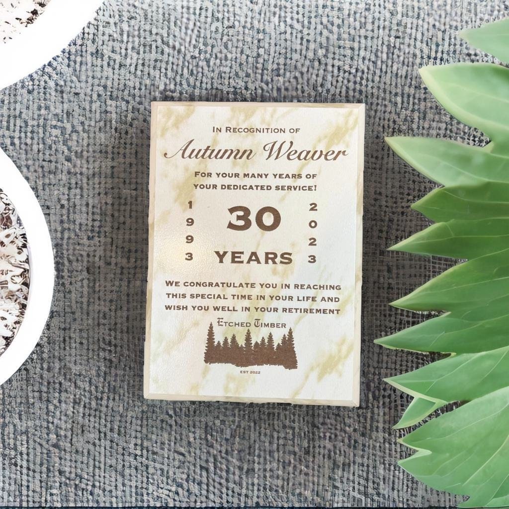 Customizable Recognition Award, Achievement Award, Recognition Plaque, Award Plaque,Recognition Gift, Employee Award, Participation Award