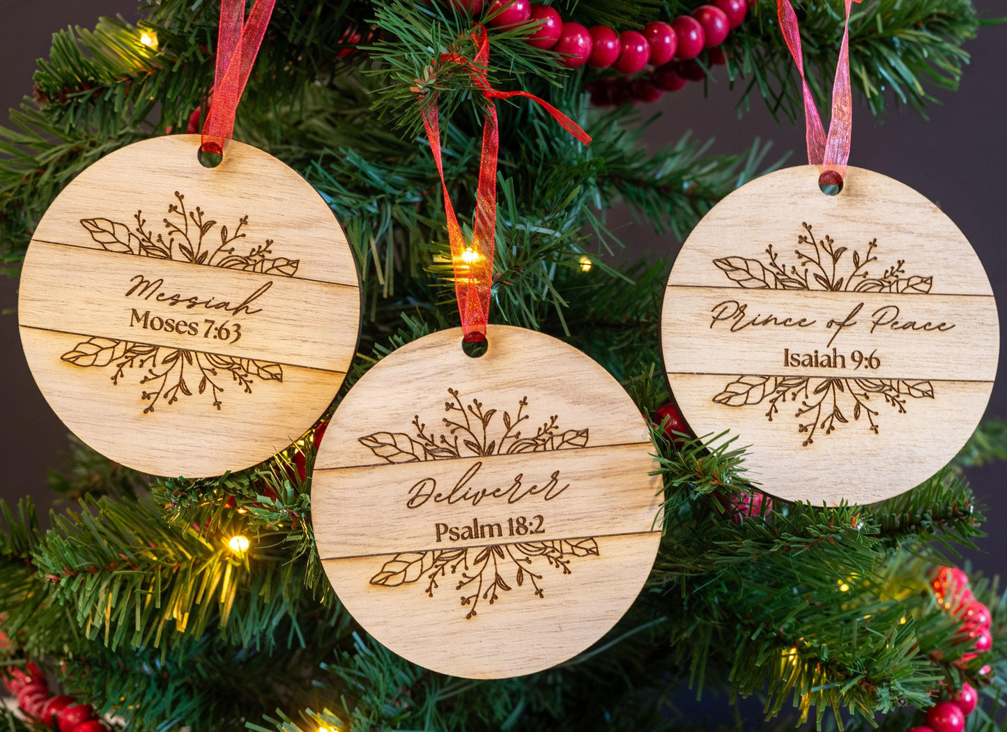 Festive Christian Christmas Decor