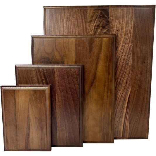 Genuine Walnut wood plaque blank 5x7 inch 7x9 inch 9x12 inch 12x15 inch