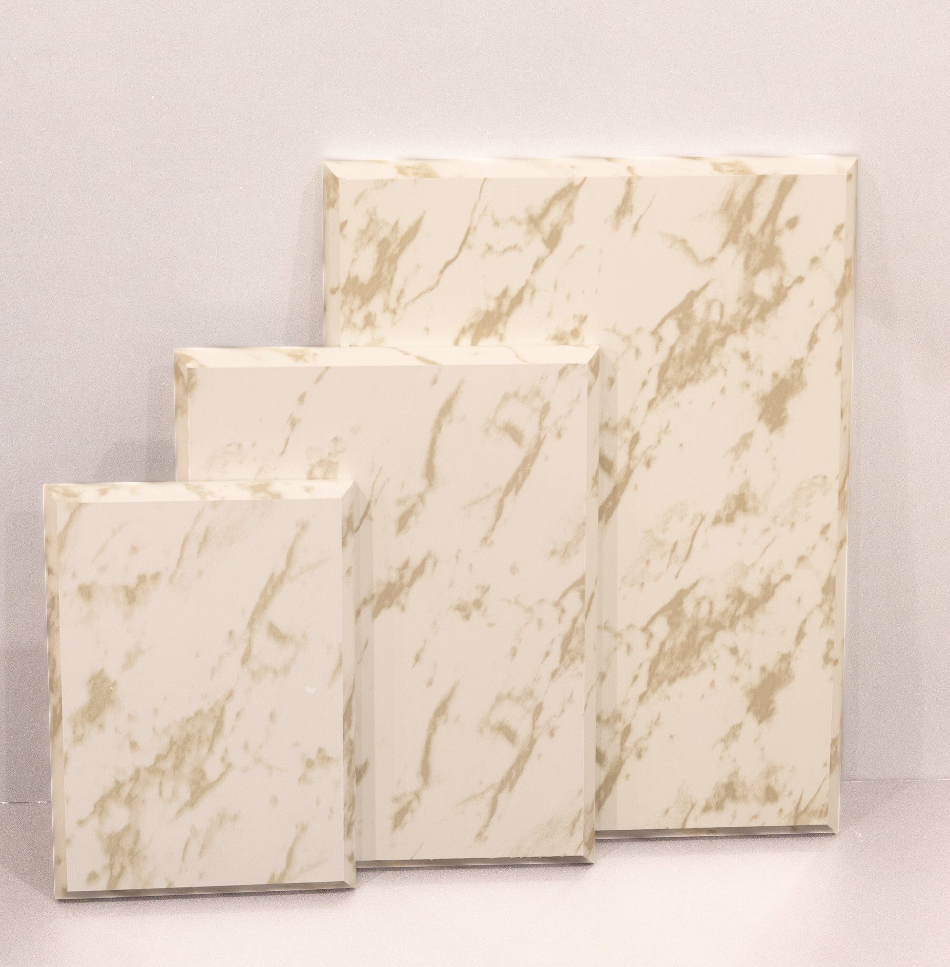 Marble plaque multiple sizes