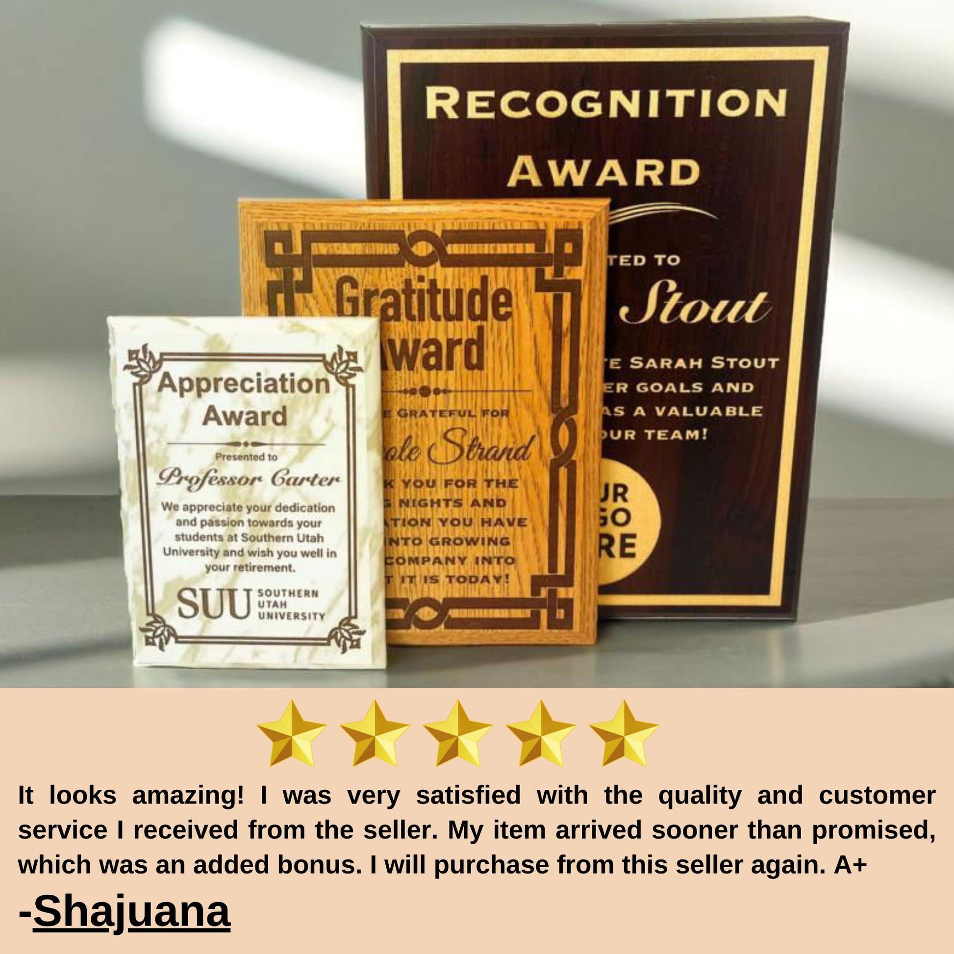 award reviews