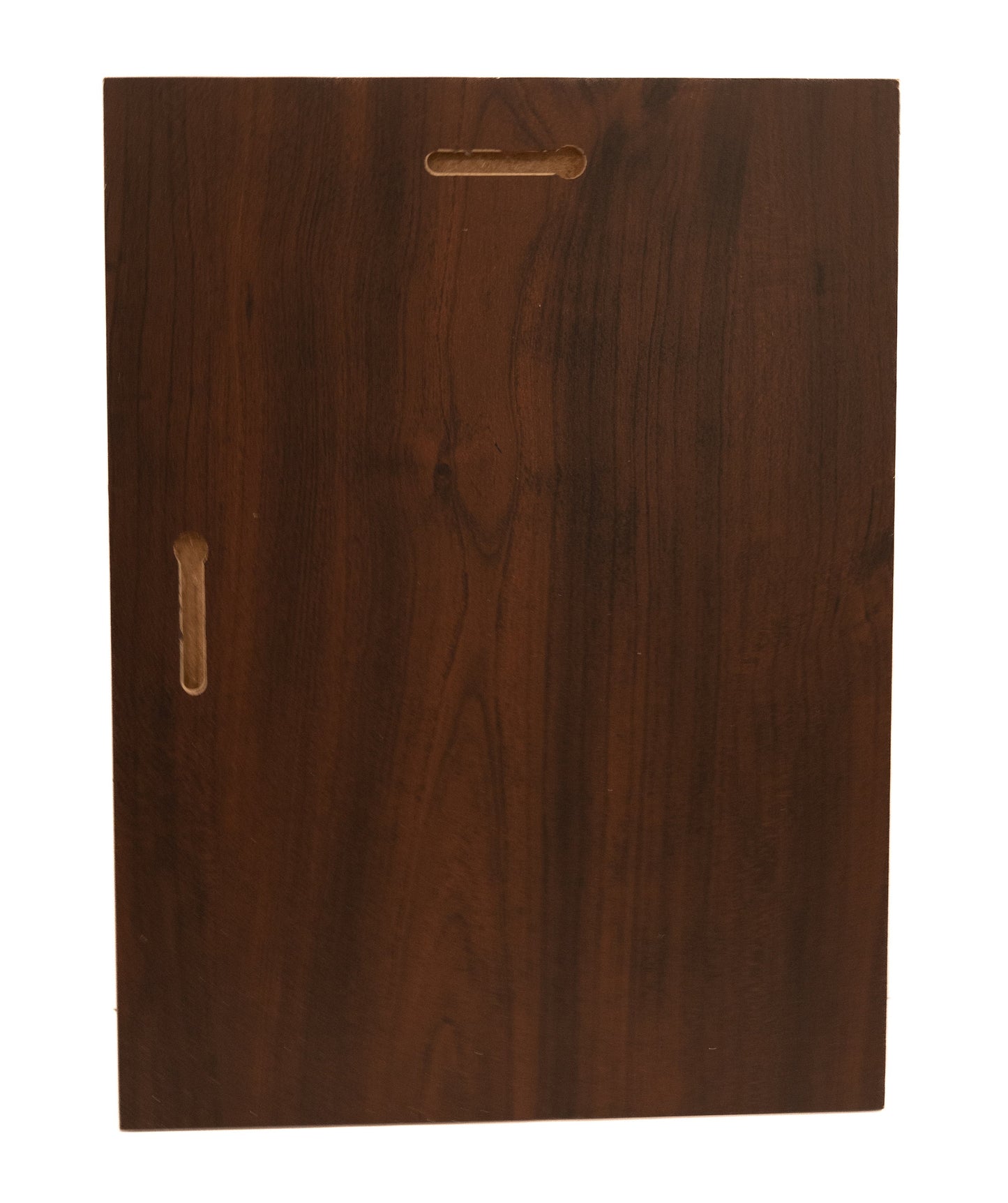 backside of cherry plaque