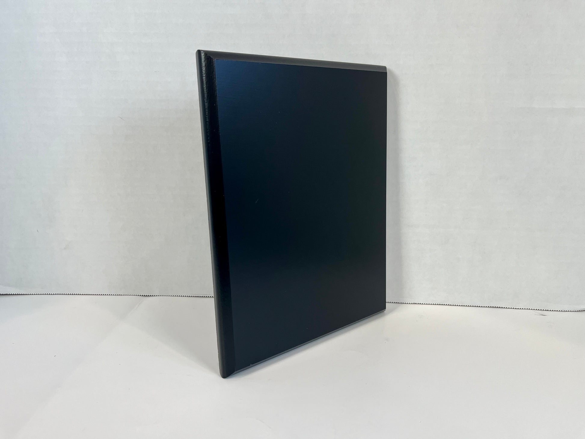  black plaque sign blank