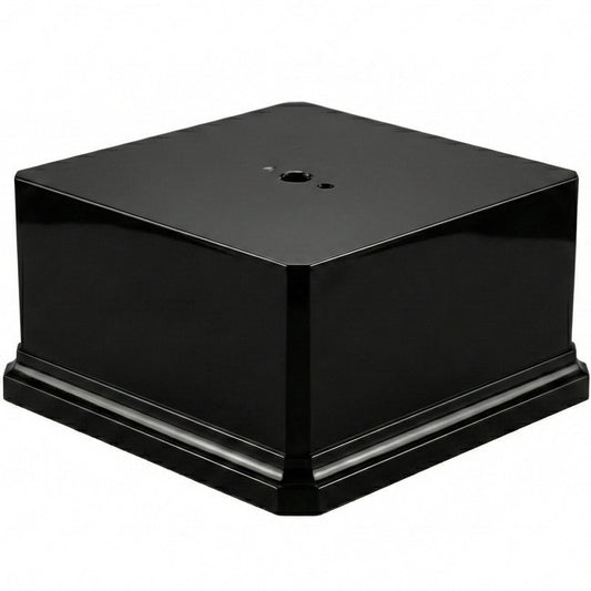 display base black plastic