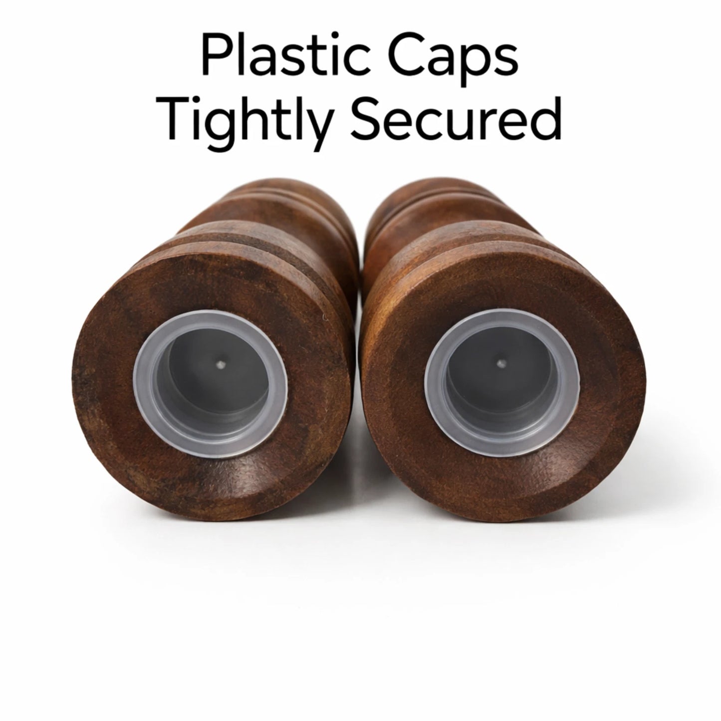 Handcrafted Hawaiian Acacia Wood Salt & Pepper Shaker Set