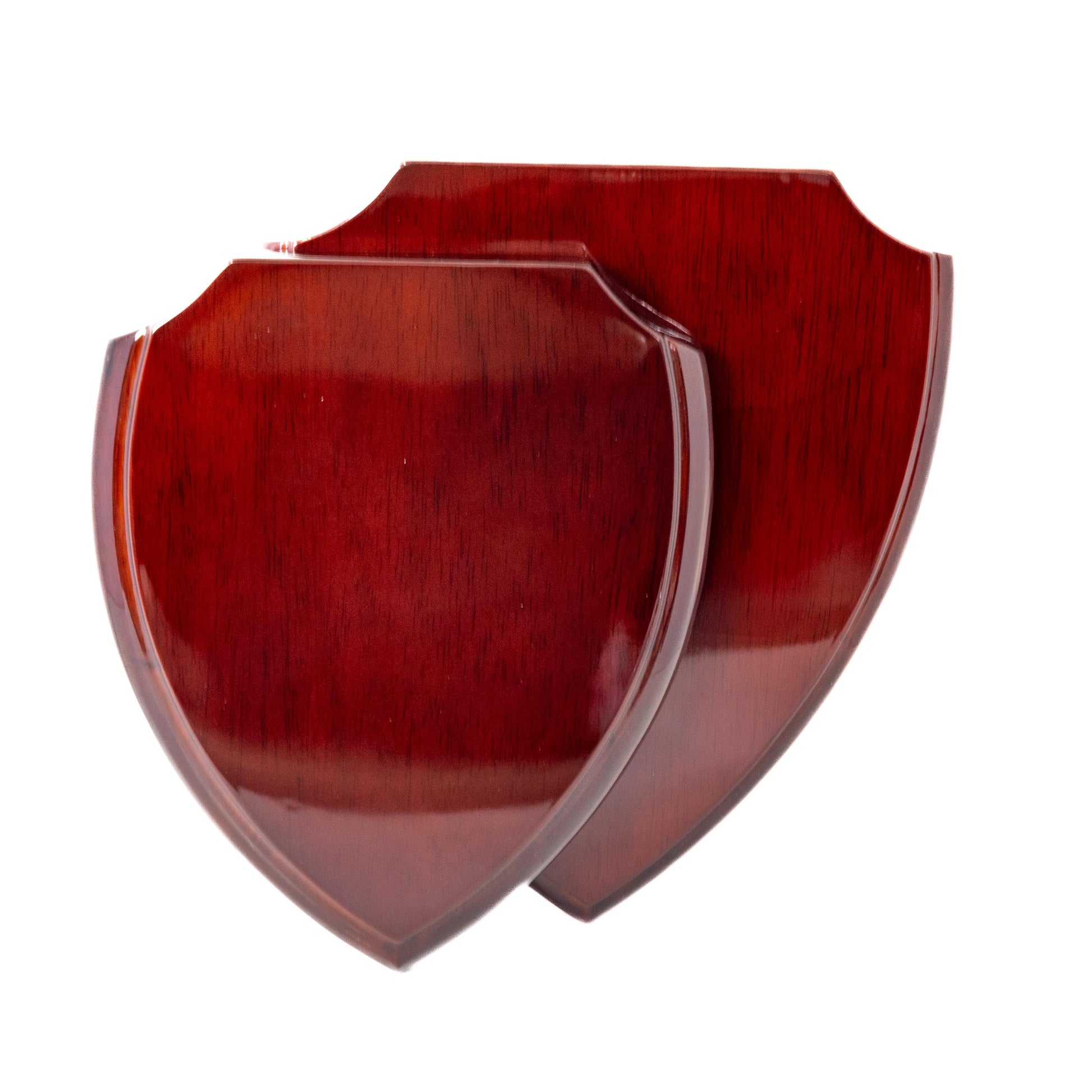 high gloss shield plaque multiples sizes