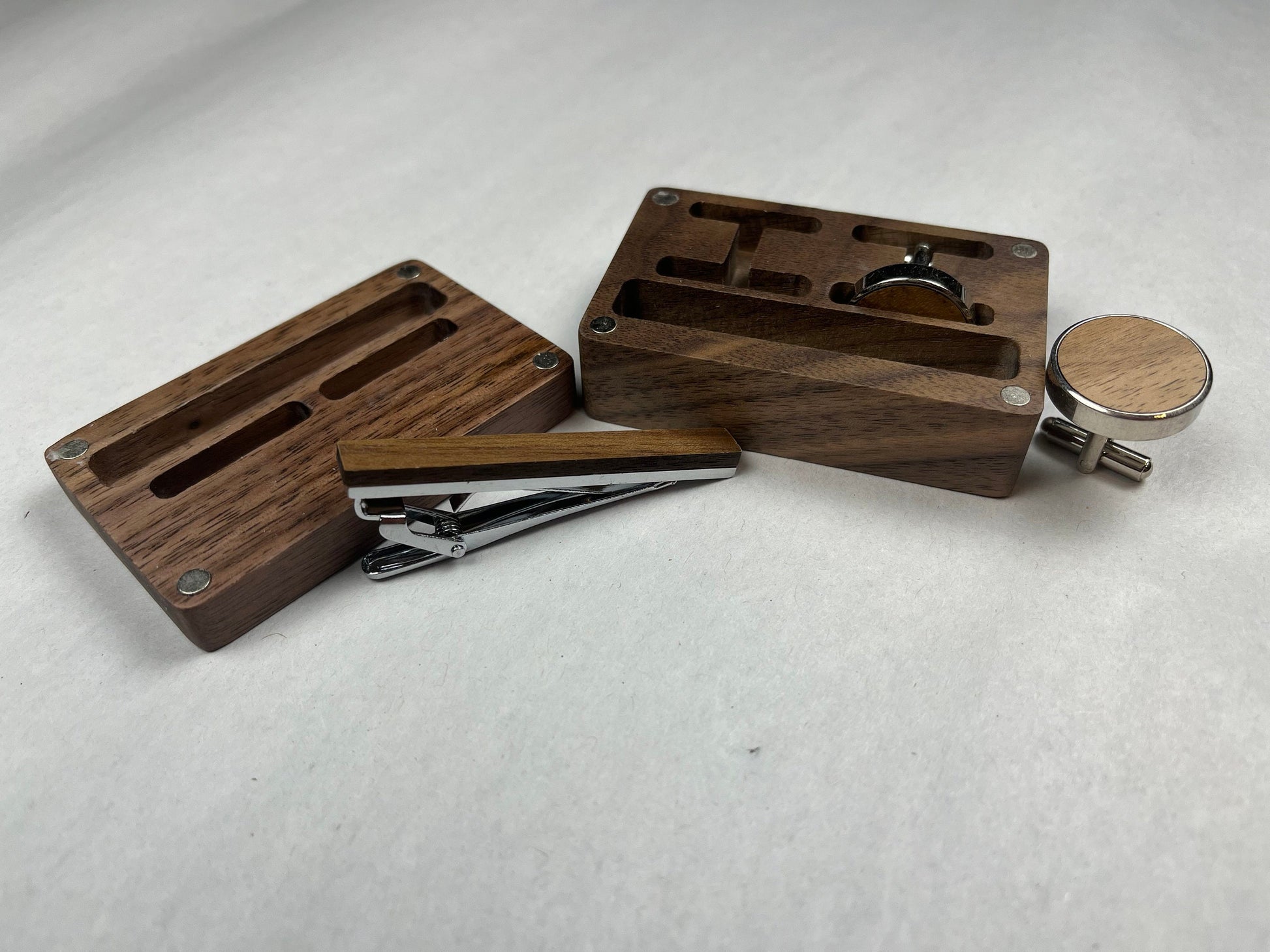 LDS Missionary Tie Clip and Cuff Link Box Set, Elder Missionary Tie Gifts.