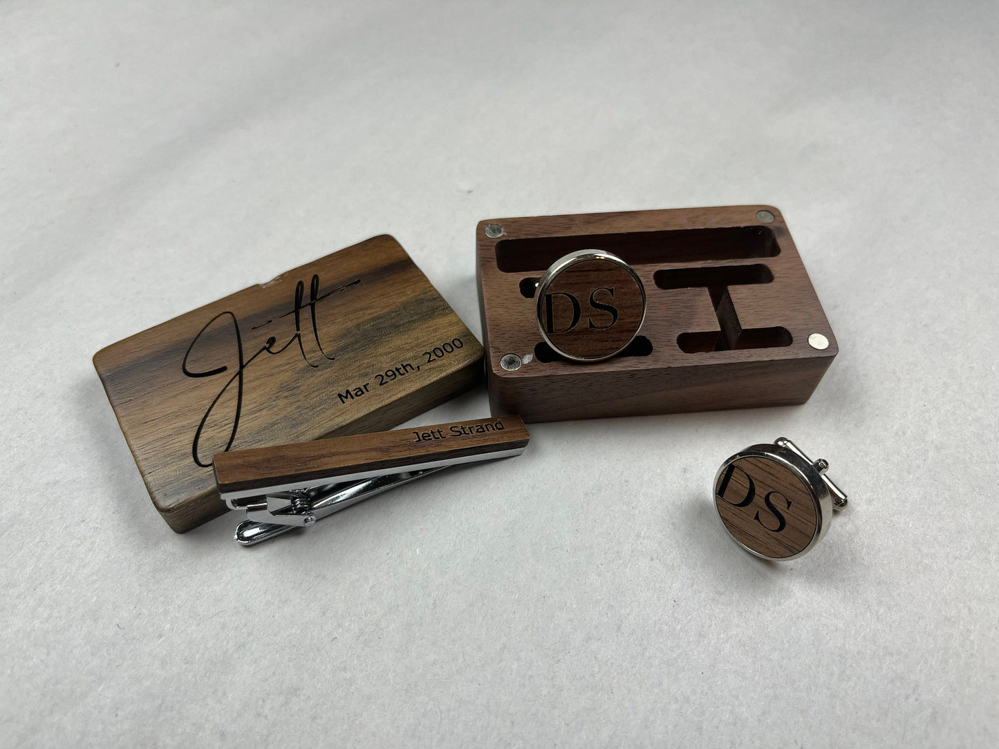 LDS Missionary Tie Clip and Cuff Link Box Set, Elder Missionary Tie Gifts.