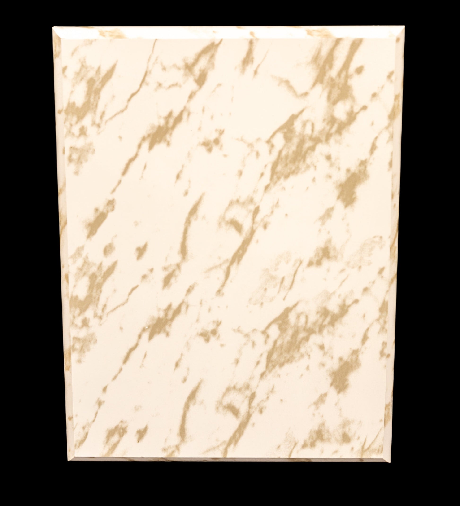 Marble finish award plaque blank 9x12 inch