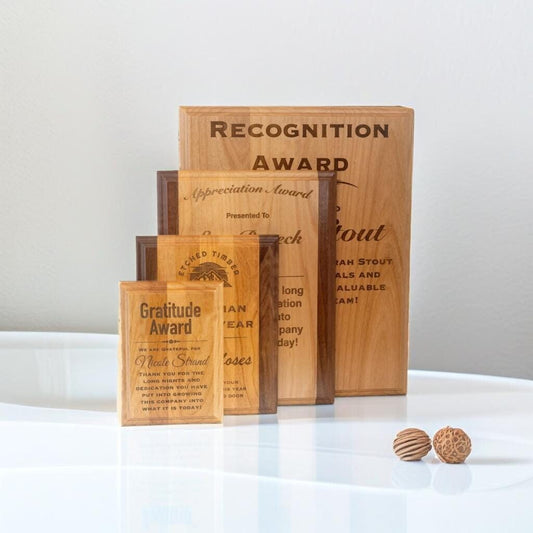 award plaque trophy for recognition