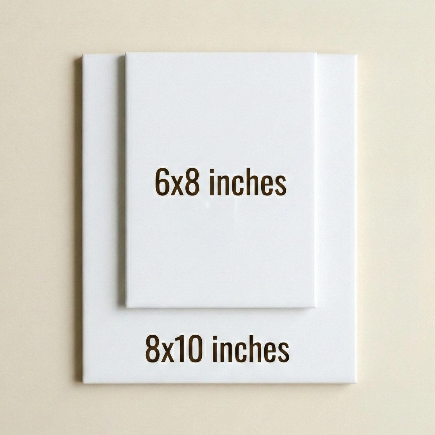 Sublimation Tile Blank - Gloss Finish for Custom Photos & Art - Multiple Sizes - Durable Ceramic for DIY Murals, and Home Decor