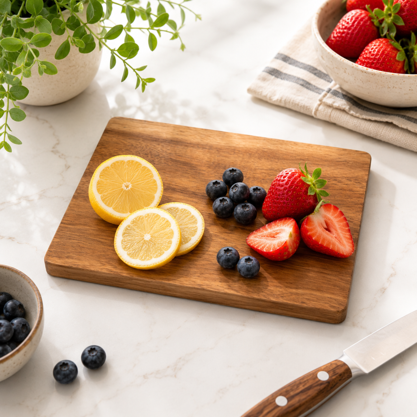 Handcrafted Acacia Wood Cutting Board – Premium Eco-Friendly Chopping Board