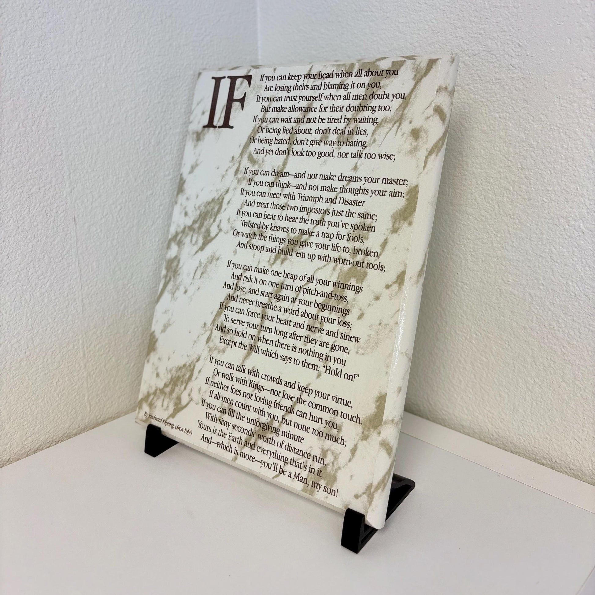 marble if by kipling poem
