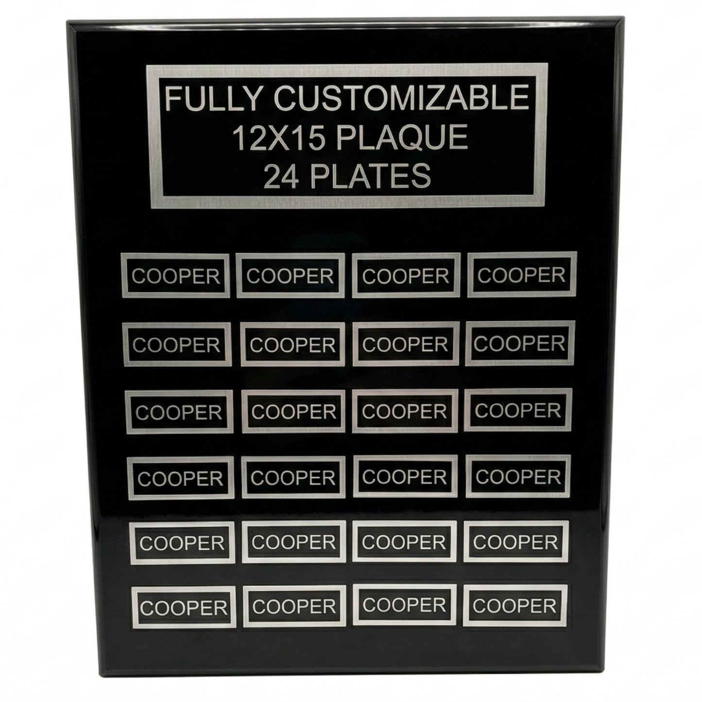 perpetual plaque 24 plate 2 year plaque award