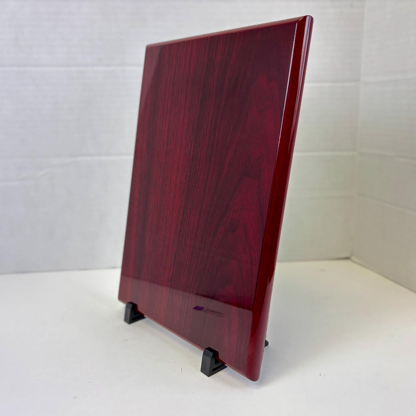 rosewood red award plaque blank