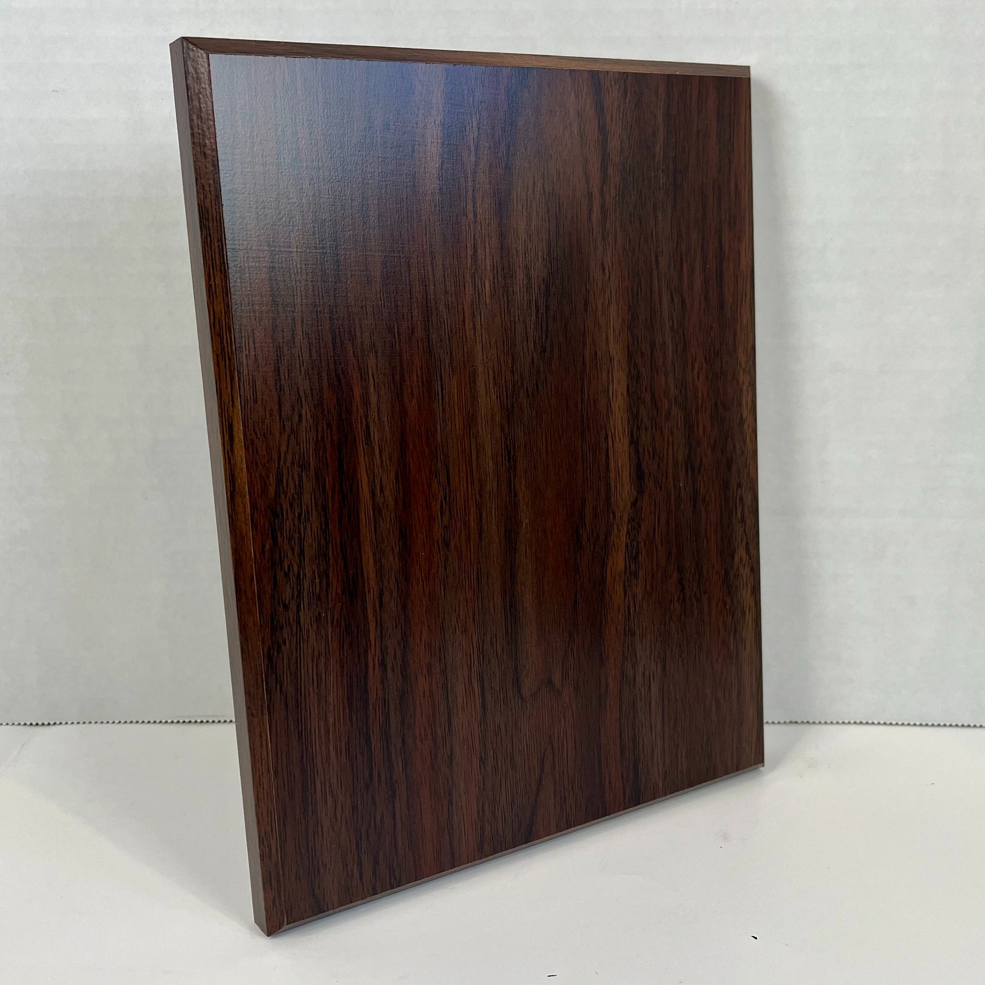 walnut award plaque blank