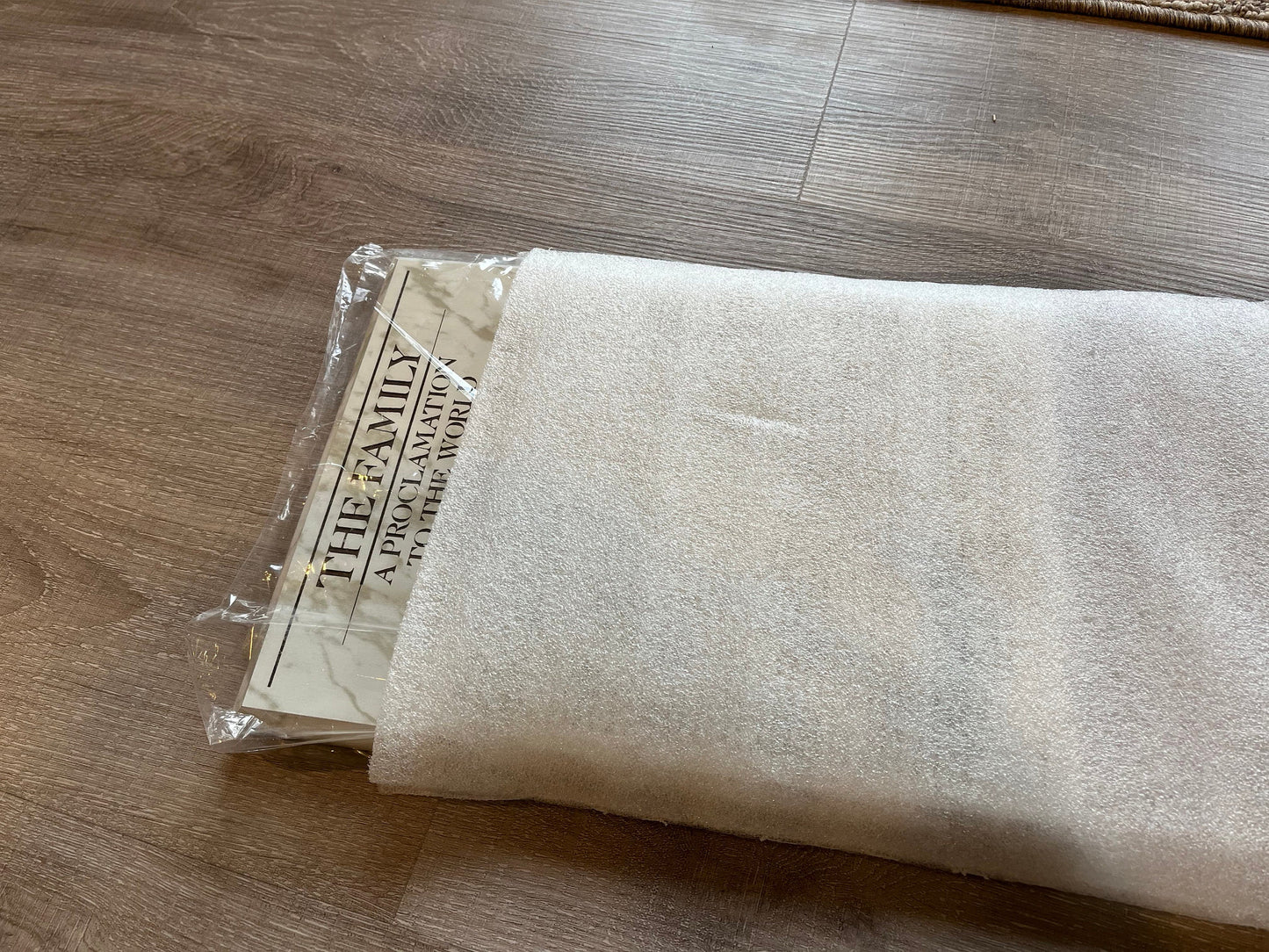 family proclamation in packaging