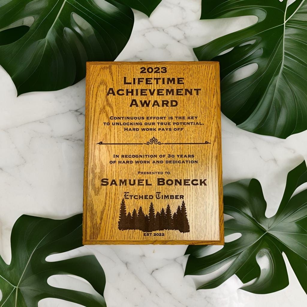 Elegant Marble Award Plaque, Custom Plaque, Award Trophy, Corporate Award, Trophy Plaque, Oscar Award, MVP Award, Livestock Award, 9x12 7x9